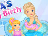 play Elsas Baby Birth