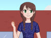 play Cute Student Dressup
