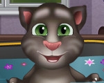 play Baby Talking Tom Bathing