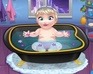 play Baby Elsa Bathing