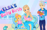 play Elsas Baby Birth