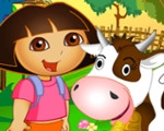 play Dora At The Farm