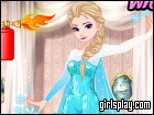 play Frozen Elsa Fire Makeover