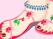 play Pretty Pedicure Design