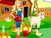 play Barbie Farm Day