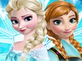 play Frozen Sisters Dress Up