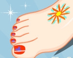 play Pretty Pedicure Design 2