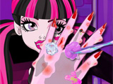 Draculaura Nail Surgery