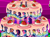 play Barbie Popstar Cake