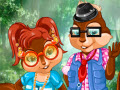 play Chipmunks Dating Dressup