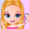 play Baby Barbie Selfie Card