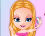 play Baby Barbie Selfie Card