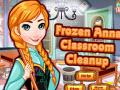 play Frozen Anna Classroom Cleanup