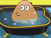 play Pou Bathing
