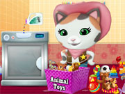 play Sheriff Callie Washing Toys