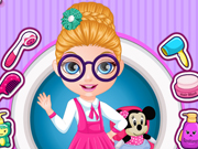play Baby Barbie School Haircuts