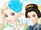 play Elsa Around The World