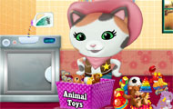 play Sheriff Callie Washing Toys