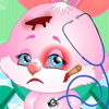 play Play Cute Bunny Face Injury