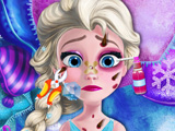 play Injured Elsa Frozen