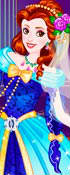 play Belle Wedding Dress Up