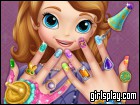 play Sofia The First Nail Spa