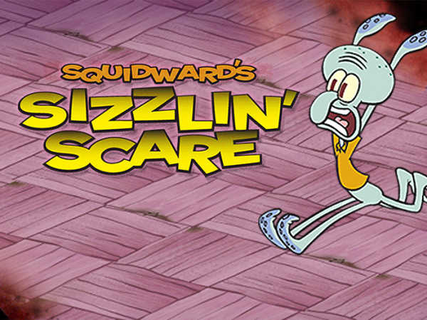 play Spongebob Squarepants: Squidward'S Sizzlin' Scare