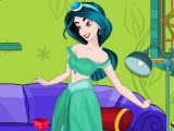 play Princess Jasmine Room Cleaning