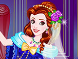 play Belle Wedding Dress Up