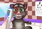 play Baby Talking Tom Eye Doctor