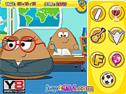 play Pou Classroom Slacking