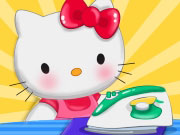 play Hello Kitty Laundry Day