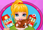 play Baby Barbie Injured Pet