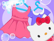 play Hello Kitty Laundry Day