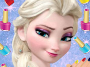 play Elsa Royal Manicure Kissing