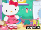 play Hello Kitty Laundry Day