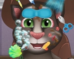 play Baby Talking Tom Makeover