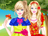 play Barbie Enchanted Princess Dressup