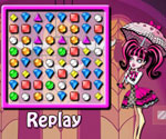 play Draculaura Bejeweled