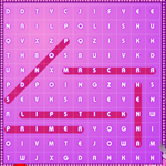 play Cosmetics Word Search