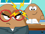 play Pou Classroom Slacking