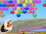 play Olaf Bubble Shooter