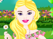 play Barbie Flower Fashion
