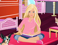 play Barbies Comfy Bedroom Decor