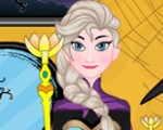 play Frozen Elsa Halloween Decor
