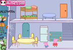play Pink Pig Decorate Room