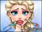play Elsa Tooth Injury