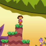 play Dora Boots Find Treasure