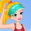 play Summer Beach Volleyball