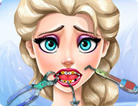 play Elsa Tooth Injury